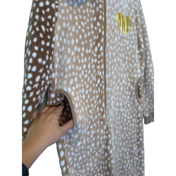 Funzietime Deer One Piece Pajamas Women's Size Small S - Picture 5 of 13
